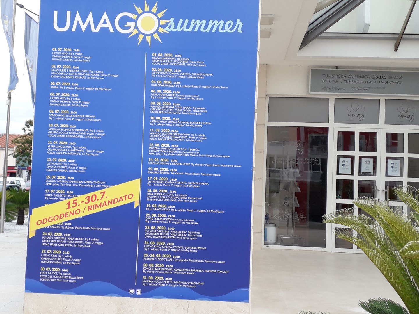 Umag:Korona plazi gradom kao zao duh